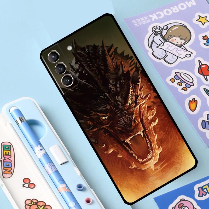 Dragon Cool Art Case For Samsung Galaxy S23 S22 Ultra S21 Plus S8 S9 S10 Note 10 20 Ultra S20 FE S21 FE Cover