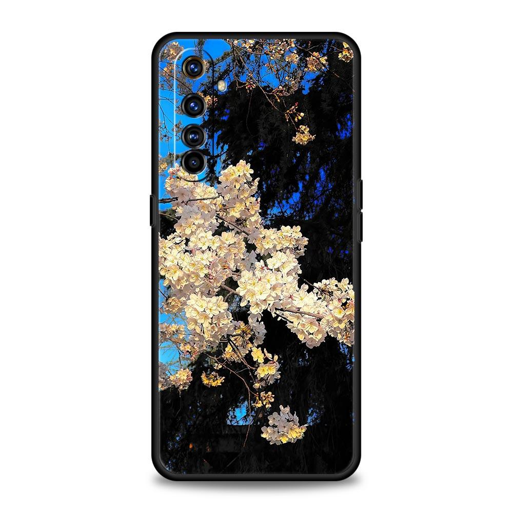 Модный чехол Летний Цветок Дерево Для Realme 16 15T 14 13 12 11 10 4G 9 8 5G Pro Plus C21 C25 C35 GT5 GT3 GT2 Neo 2 3 3T 5 Чехол