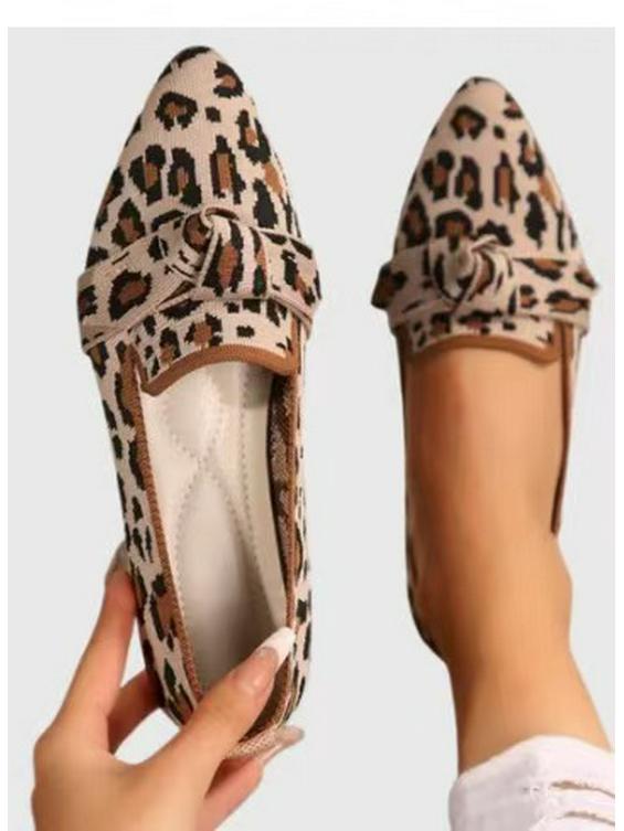 «Весна 2024, модные женские туфли большого размера без застежек с острым носком»