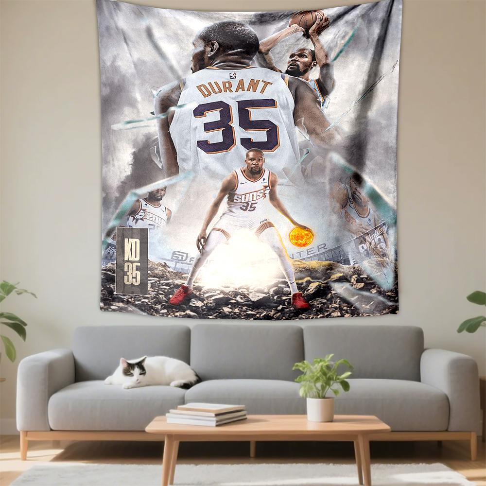 "Basketball Star 35 Dynamic Action Design Patterned tapestry for bedroom and living room home decor sofas"