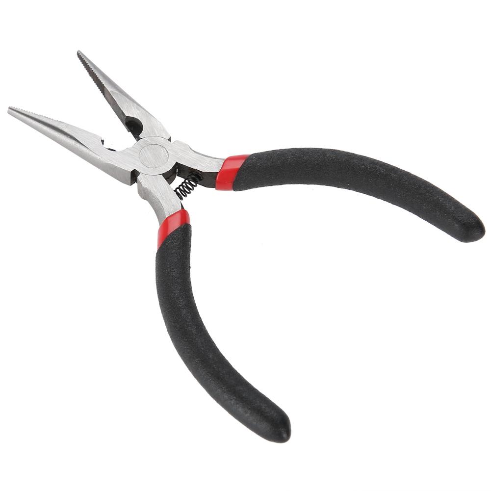 Инструменты для ремонта ювелирных изделий своими руками Кусачки для резки проволоки Мини-плоскогубцы для бисероплетения (Плоскогубцы с длинным носом)