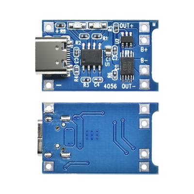 10/100 ШТ. Плата зарядки TP4056 5V 1A Micro USB для литиевой батареи 18650 с функцией защиты