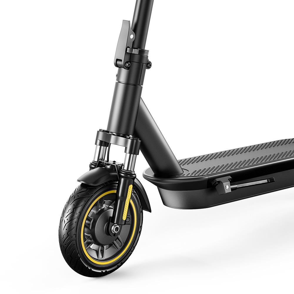 Электросамокат Emoko HT-T4 Max S 500 Вт с амортизацией, 36 В 15 Ач, 10-дюймовые сотовые шины, амортизация передней вилки, светодиодный дисплей, складной электросамокат для взрослых
