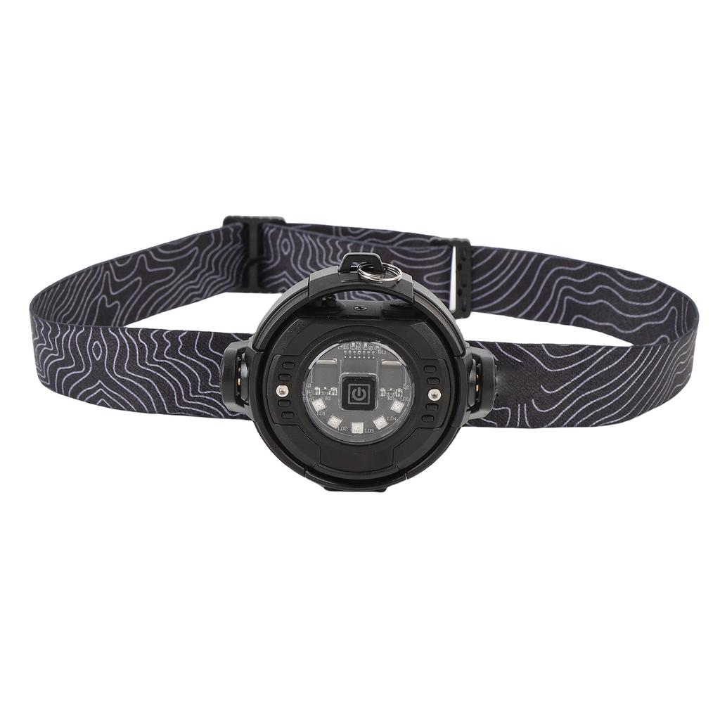 Magnetic Camping Light IPX3 Waterproofing 360 degrees Rotation 3 Brightness Levels with Detachable Headband