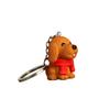 Cute Dog Scarf Pendant Keychain Car Bag Wallet Key Ring Gift Accessory