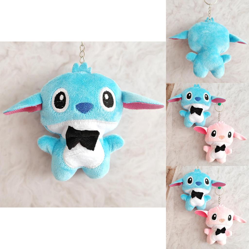 Stitch Plush Keychain With Soft Short Pile For Kids And Collectors