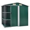 VidaXL Garden Shed with Shelf Storage Cabin Tool Shed Storage Shelter Hangar Outdoor Yard Green 47104