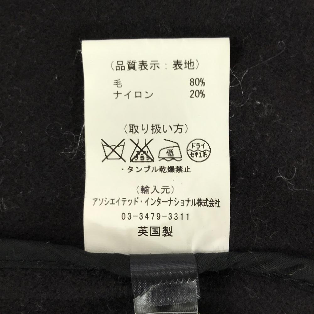 Gloverall Дафлкот из смесовой британской шерсти S черный Женский Б/у