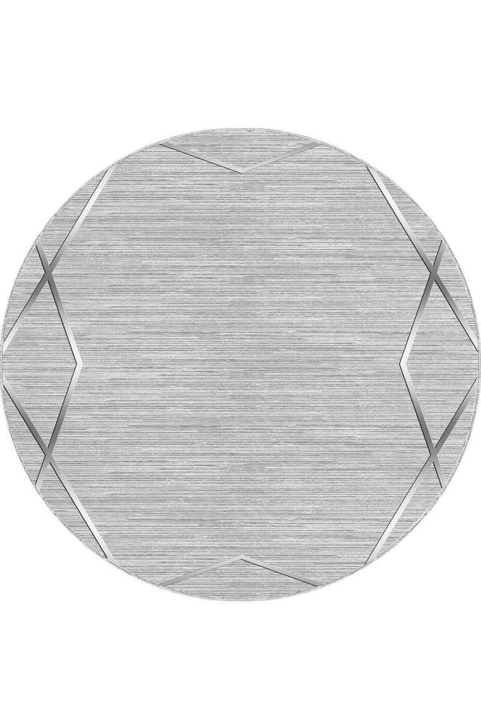 Rovigo Home Моющийся круглый ковер с принтом RHM7114