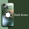Роскошный титановый магнитный чехол для iPhone 16 15 14 13 12 11 Pro Max Plus металлический цветной чехол Magsafe для беспроводной зарядки