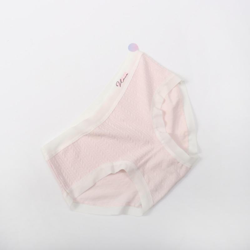 Simple, No Traces, Teenage Panties, Mid-rise Underwear, Women's Briefs