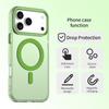 Роскошный матовый чехол MagSafe для iPhone 17 / 17 Pro / 17 Air, чехол с защитой от отпечатков пальцев, магнитный чехол для беспроводной зарядки для iPhone 17 Pro Max