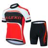 Men's Cycling Clothing Summer Quick-drying Short-sleeved Cycling Clothing Short-sleeved Breathable Suit  Summer Breathable Cycling Clothing Suit
