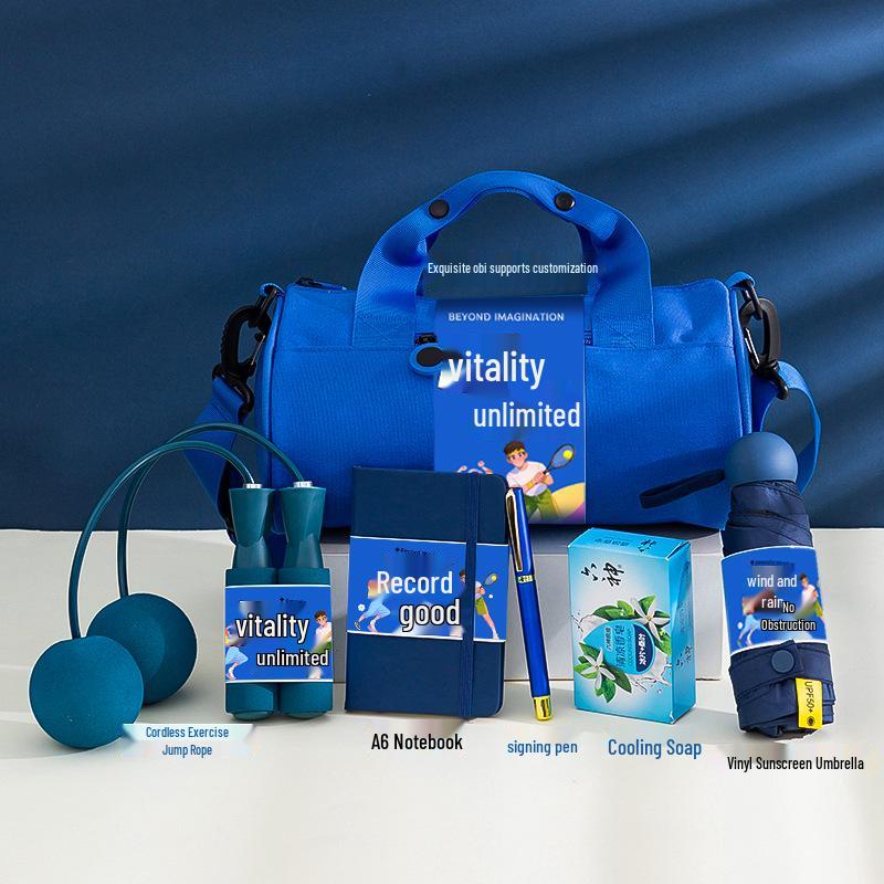 Спортивная сумка с индивидуальным логотипом: Практичный бизнес-подарок для тимбилдинга и праздничного поощрения сотрудников или клиентов.