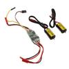Electric Speed Controllers Dual Way Bidirectional 10A ESC Speed Control for RC Model Ship Tank