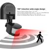 Waterproof Automatic PIR Motion Sensor Switch for Outdoor Security Wall Light 110-240V Black