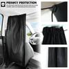 New Car Isolation Curtain Sealed Taxi Cab Partition Protection And Commercial Vehicle Air-conditioning Sunshade Privacy