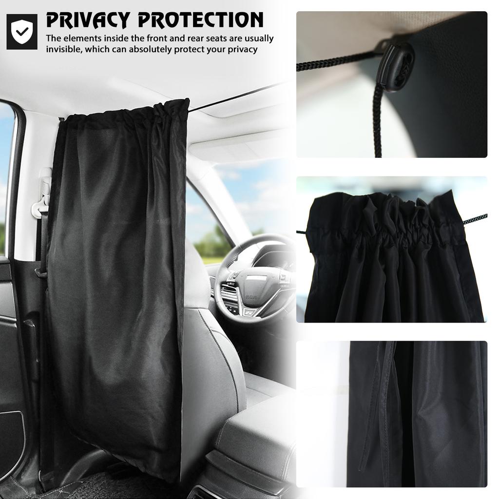 New Car Isolation Curtain Sealed Taxi Cab Partition Protection And Commercial Vehicle Air-conditioning Sunshade Privacy