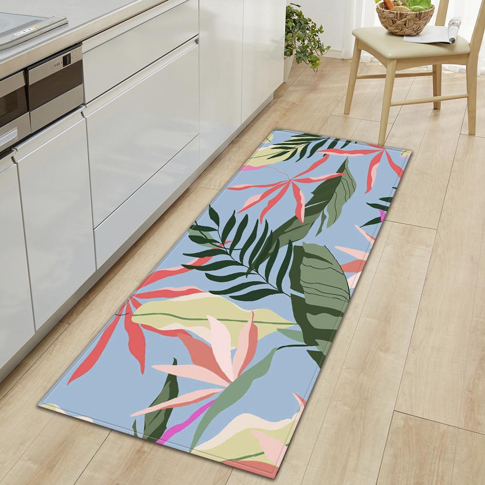 Коврик для входной двери, кухонный коврик, пол для спальни, гостиной, нескользящий напольный коврик, коврик для коридора, ванной комнаты, ковер