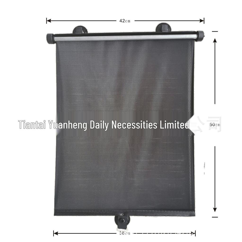 Retractable Roll-Up Sunshade and Side Shade for Sale