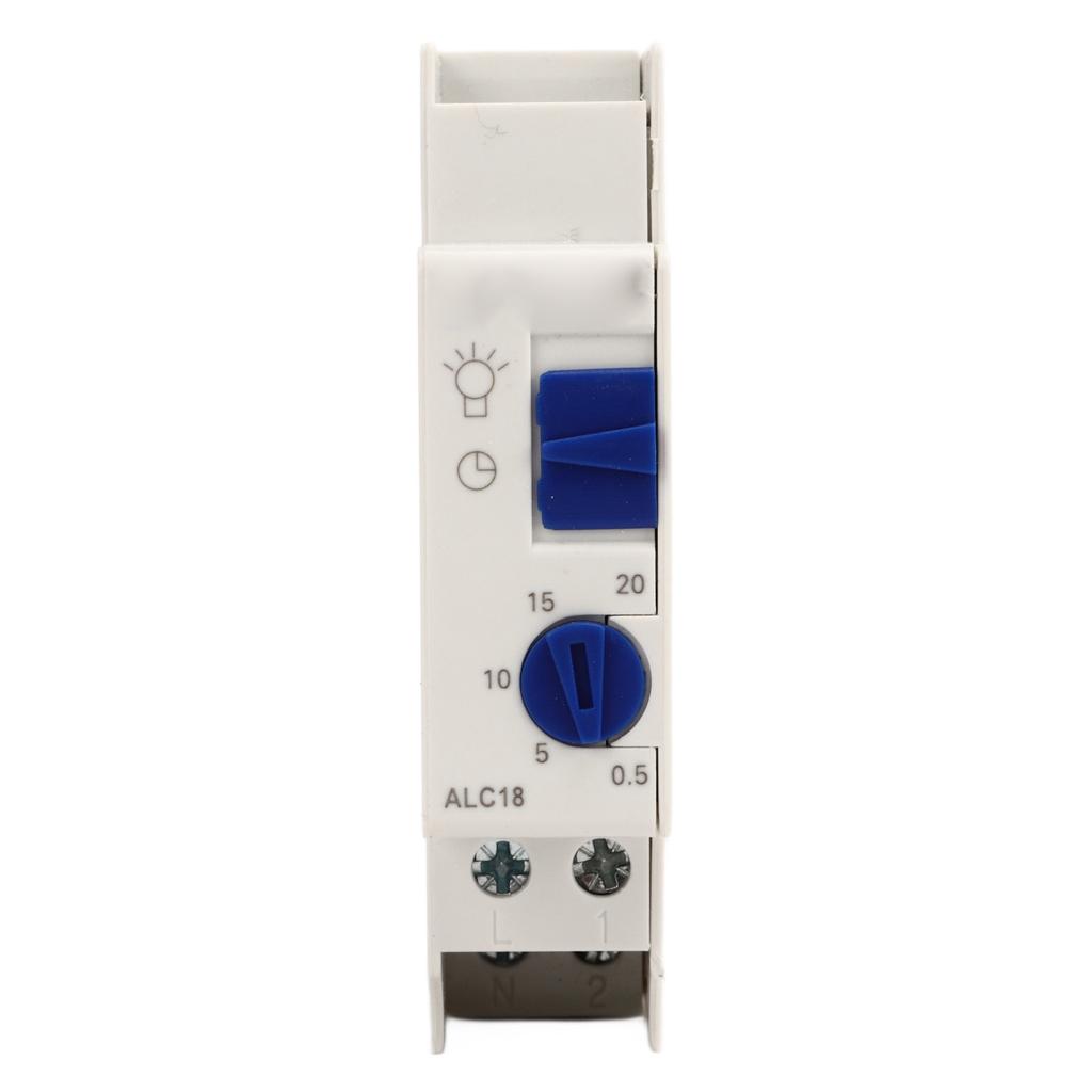 Timer Switch Circuit Breaker 0.5‑20min Timing Controller 220‑240V AC for Light Appliances
