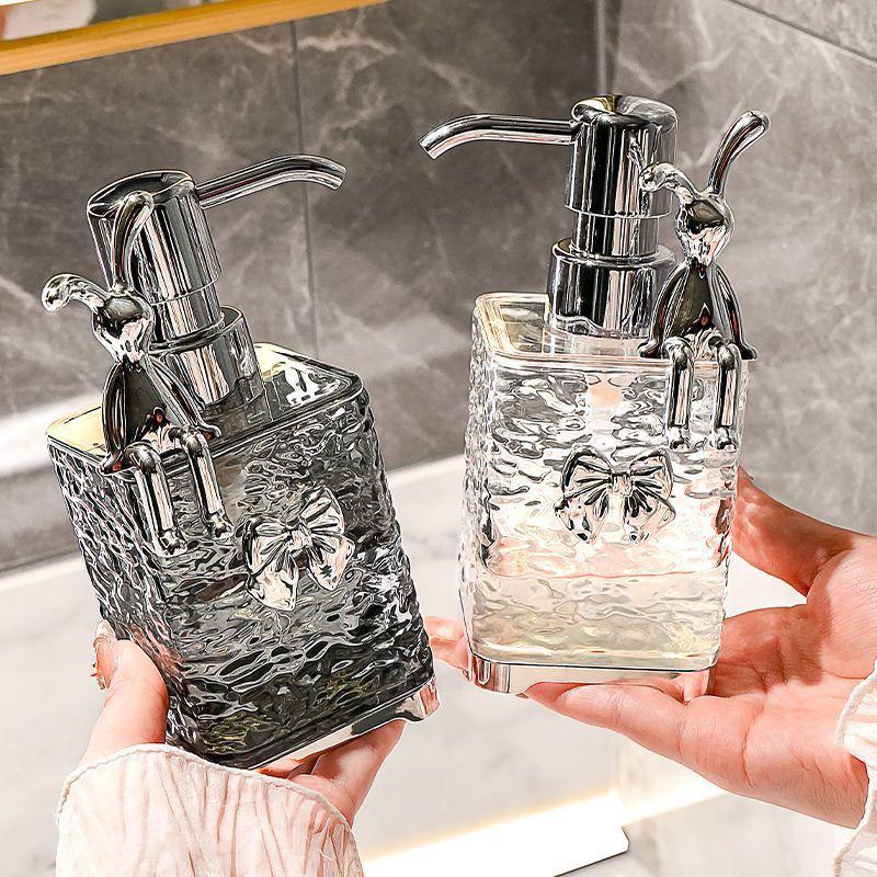 Роскошный флакон-пресс с пенящимся мылом для рук, очищающим средством для лица, гелем для душа и шампунем