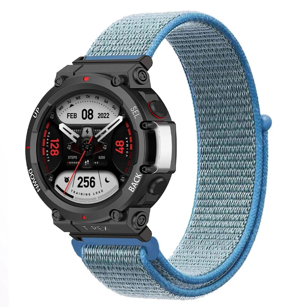 Нейлоновый ремешок-петля для умных часов Huami Amazfit T-REX 3/2, женский/мужской браслет для Amazfit T-Rex/T-Rex Pro, ремешок на запястье Correa