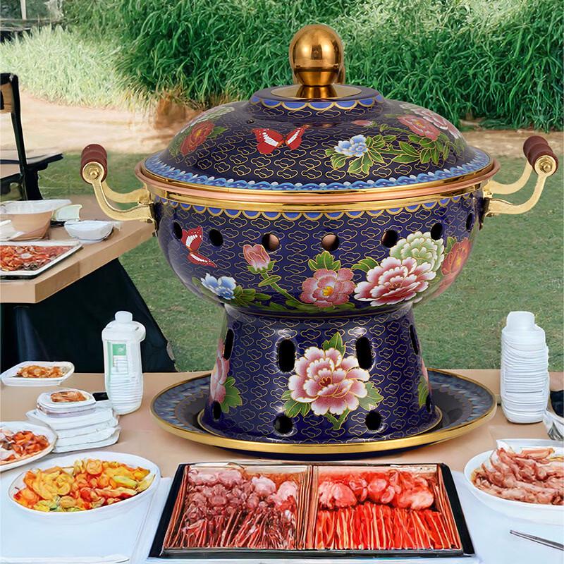 Эмалированный медный персональный хотпот Hanyou