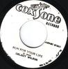 7-дюймовая пластинка DELROY WILSON - Run For Your Life НЕТ Coxsone Records 1977 Ямайка Регги, Ска и Даб Б/у