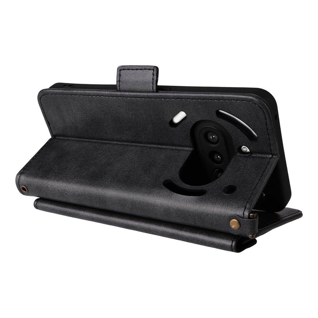 Ни за что Телефон (3a) Кожаный чехол с магнитной застежкой, кошелек-подставка, чехол для телефона с ремешком через плечо