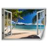 Wallpaper View from the Window Tropical Beach