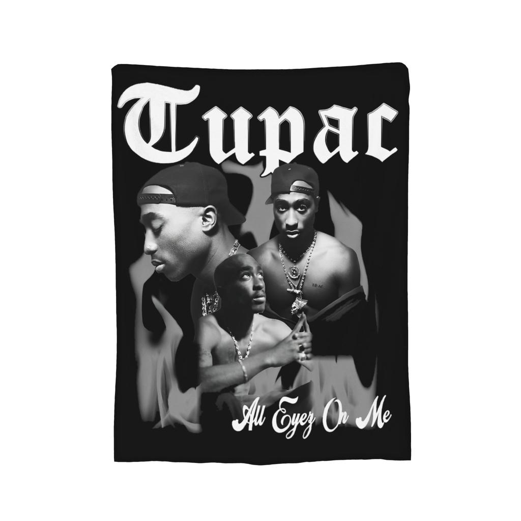 Poetic Justice Flannel Blankets Tupac 2pac Hip Hop Singer Fashion Throw Blanket for Home Rug Piece,