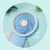 Portable Handheld Fan AM3 Battery Operated Quiet Cooling for Travel Office Camping Green