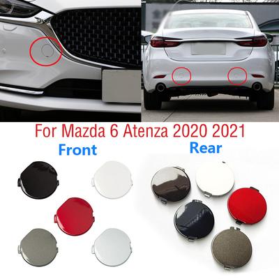 Для Mazda 6 Atenza автомобиля передний задний бампер фаркоп крышка крышка прицепа буксирный глаз крышка