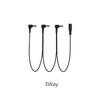 Guitar Pedal Board Daisy Chain Power Supply Cable, 3/4/5/6/8 Way Guitar Power Supply Cord Power Cable Chain for Guitar