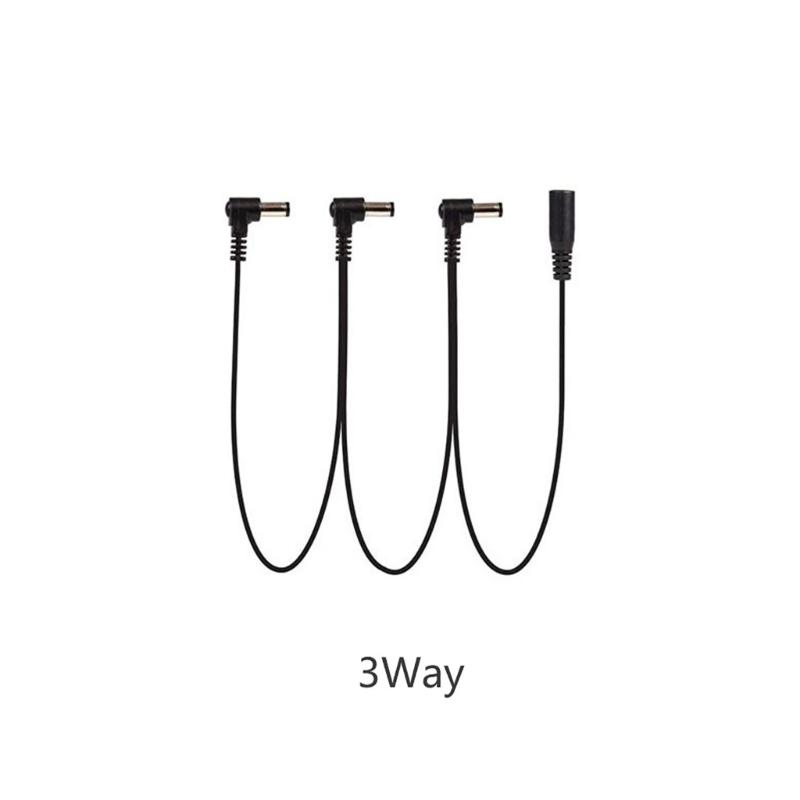 Guitar Pedal Board Daisy Chain Power Supply Cable, 3/4/5/6/8 Way Guitar Power Supply Cord Power Cable Chain for Guitar
