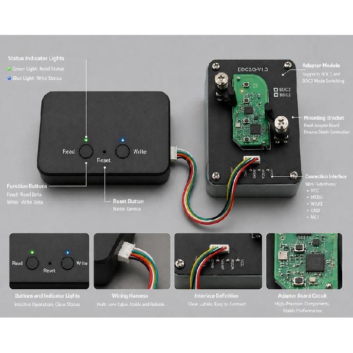 CNP259 Original NCF29XX Chip Remote Key Adding NXP Killer No Need Programmer For BMW X5 X3 X2 BDC2 BDC3 Mexico Hungary Model