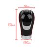 PU Leather Car Gear Shift Knob Portable Replacement 5 Speeds Lever Part