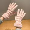 Children's Warm Gloves Plus Fleece Cold-proof Gloves