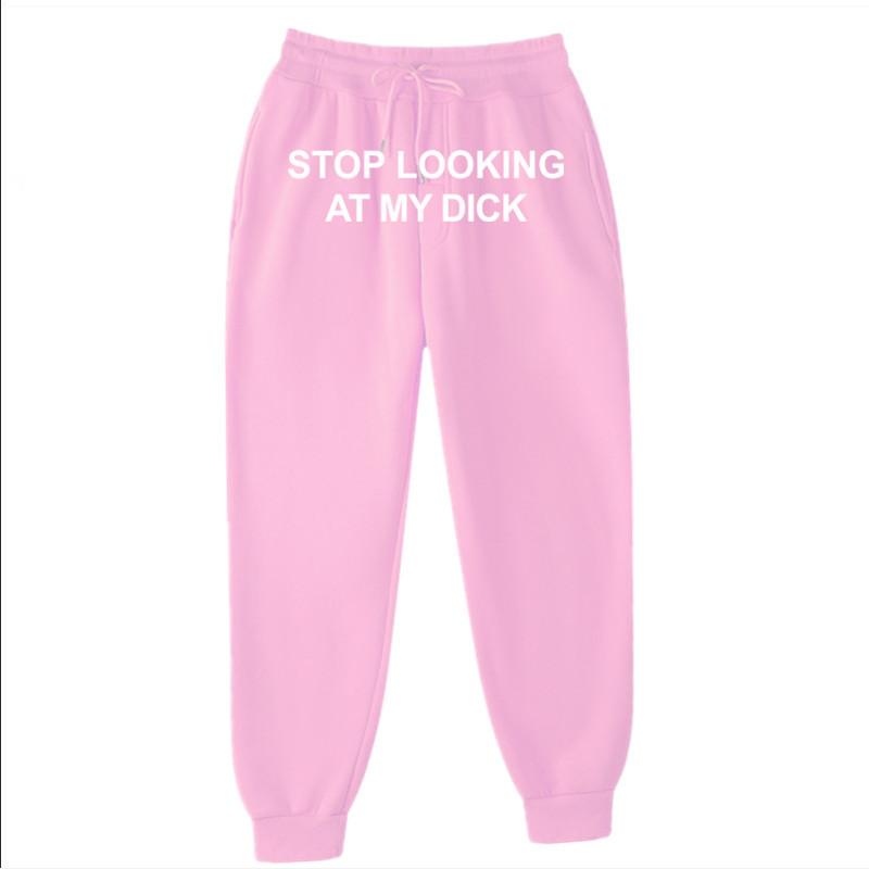 Повседневные повседневные брюки с буквенным принтом для мужчин и женщин, свободные спортивные брюки с высокой талией и шнурком