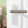 Baby Safety Door Knob Cover Cat Pattern Silicone Door Handle Glove Noise Reduction Anti Collision Wall Protector