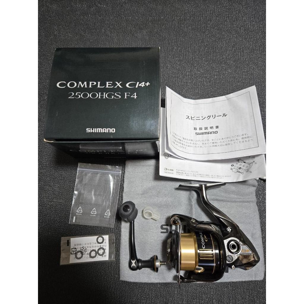 Used SHIMANO COMPLEXCI4+ 2500HGS F4 Complex Spinning Reel