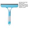 Glass Wiper 3-In-1 Window Cleaning Scraper with Spray Bottle Ergonomic Handle Window Wiper All-Purpose Cleaner Tool