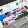 Football Player Action Large Mouse Pad Desk Mouse Pad Desktop Mouse Pad Non-Slip Rubber Base Computer Decor Item Office Use