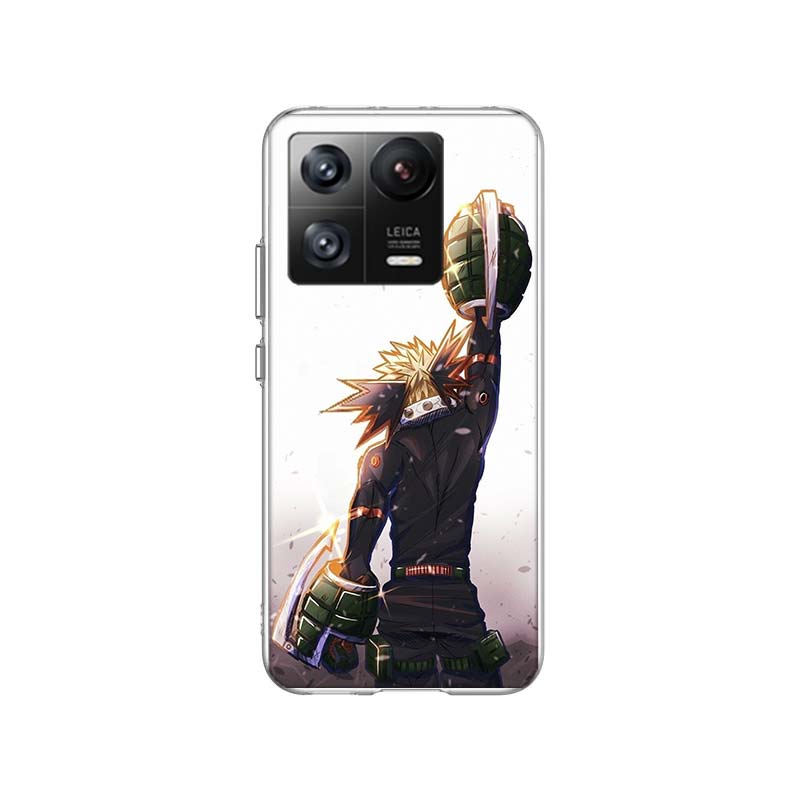 Чехол для телефона My Hero Bakugou Katsuki для Xiaomi Poco F7 Ultra X7 X6 M8 M7 M6 M4 M3 Pro X4 Mi 15 15T 14 14T 12T 12S 10T Pro 12 11 L