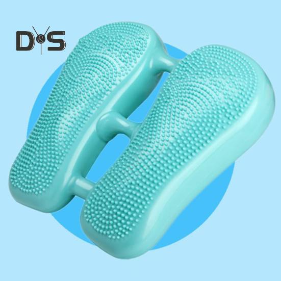 Надувной степпер с противоскользящим покрытием для йоги, тренировки равновесия, педальный тренажер, коврик для домашнего офиса, тренажерного зала, многофункциональный воздушный степпер, портативное фитнес-оборудование