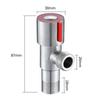 Thread Triangle Valve Toilet Basin Water Heater Angle Valve Home Appliance Bathroom Connector