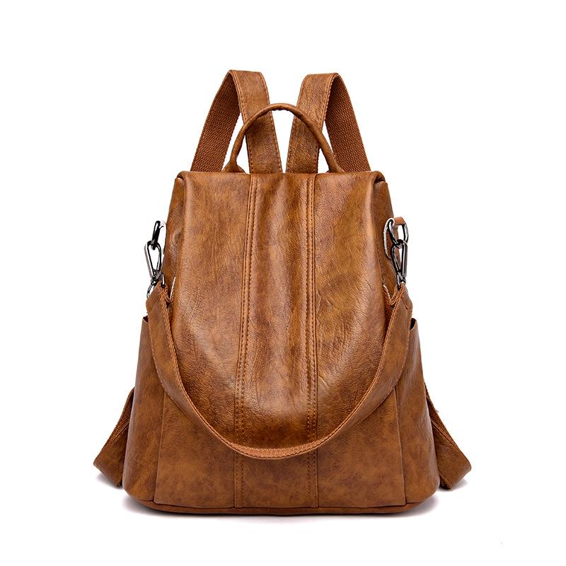 Женская сумка-рюкзак Женская сумка через плечо Противоугонный рюкзак Модный повседневный студенческий рюкзак