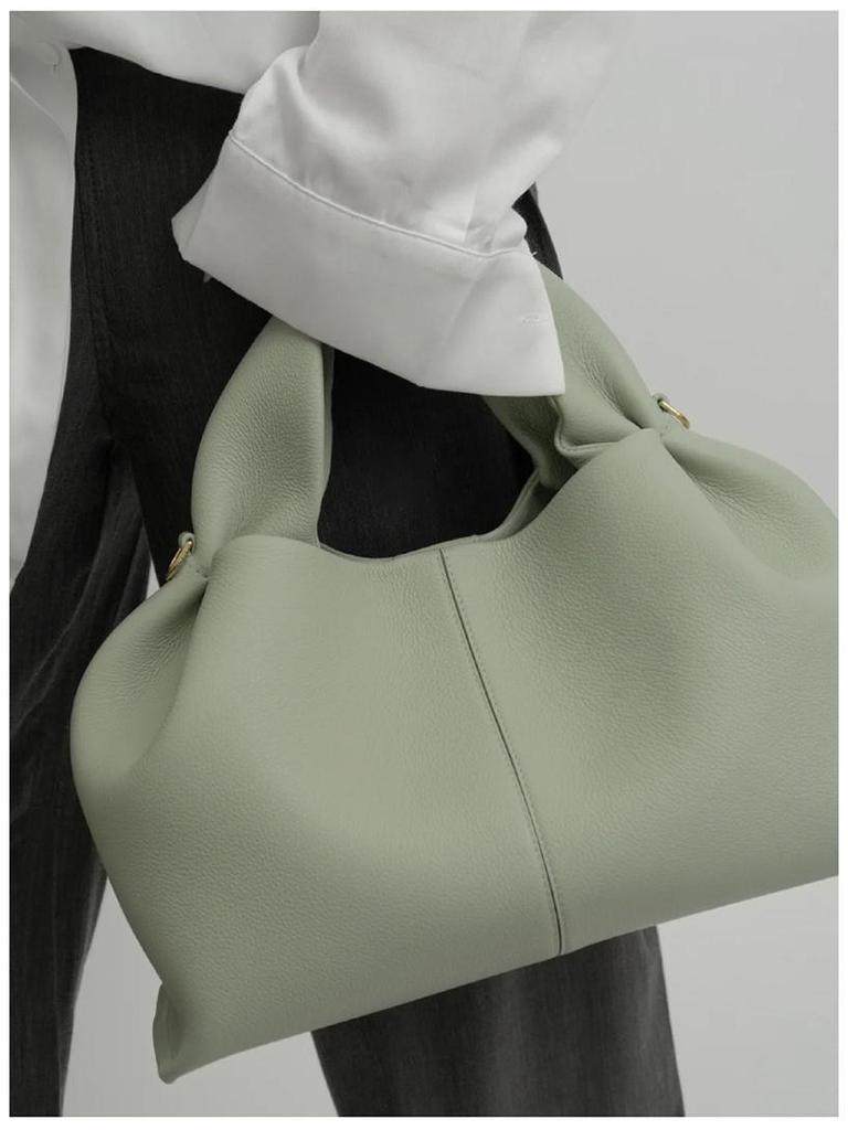 Niche Design Cloud Dumpling Women's Versatile Soft Lunch Box Shoulder Crossbody Bag