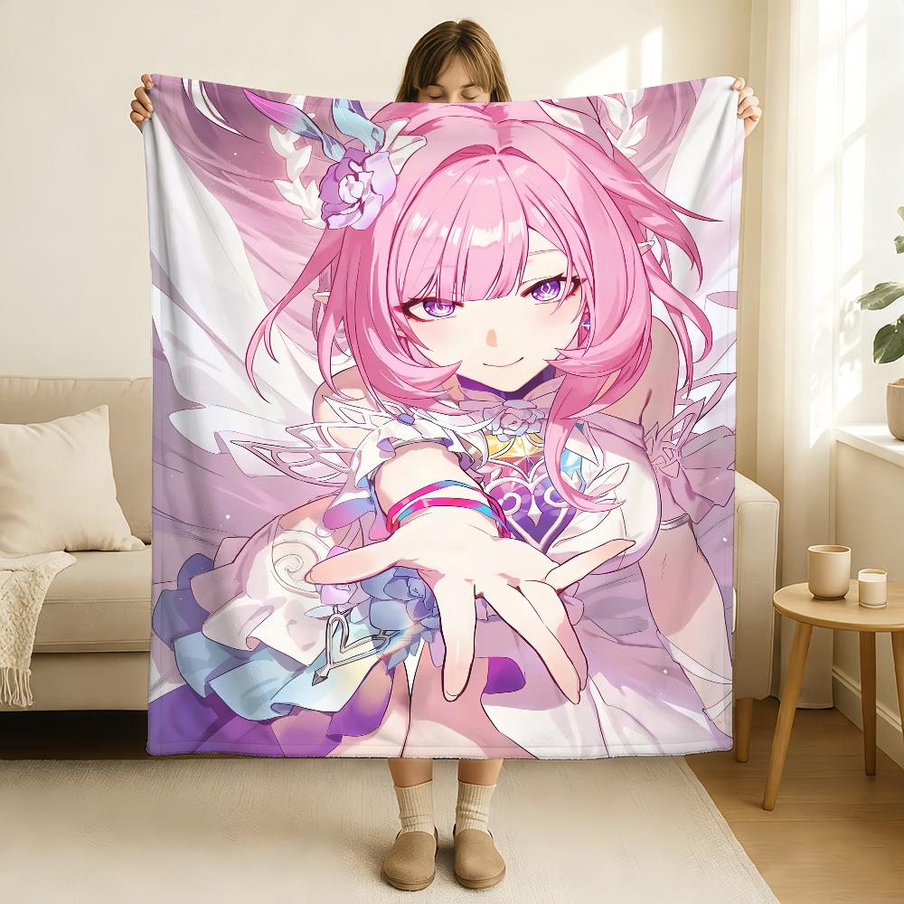 Игра Honkai Star Rail Одеяло Cyrene Мягкое и приятное к коже Для дивана Кровати Дремоты Покрывало Всесезонное Одеяло
